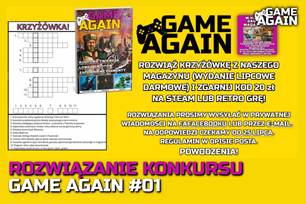 ROZWIĄZANIE KONKURSU!