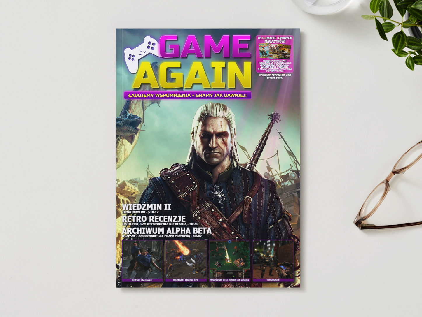 Czy kupiłbyś drukowane wydanie GAME AGAIN?